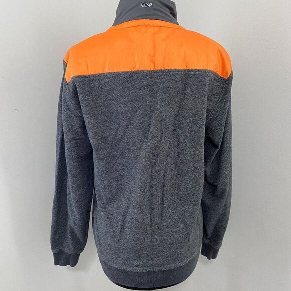 Vineyard Vines Shep Quarter Zip Pullover Fleece Ribbed Cuff and Hem Size S - Picture 4 of 6